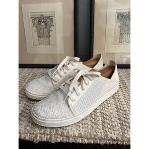 Olukai Pehuea Li Lanui Womens Size 8.5 Lace Up Shoes Casual Sneakers White